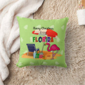 フロリダのメリークリスマス クッション (ブランケット)