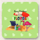 フロリダのメリークリスマス コースター (正面)