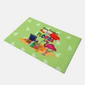 フロリダのメリークリスマス ドアマット (アングル)