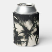 フロリダのヤシの木がカバー 缶クーラー (缶裏面)