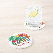 フロリダのヤシの木のコースター コースター (側面)