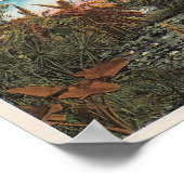 フロリダのユリとヤシの間で ポスター (角)