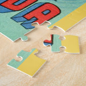 フロリダのレトロマップ11x14ビッグピースJigsawパズル ジグソーパズル (側面)