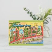 フロリダのヴィンテージグリーティングの移動告知 (スタンド正面)