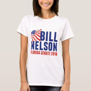 フロリダの上院議員2018年のためのビルネルソン Tシャツ