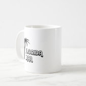 フロリダの人のおもしろいなミーム コーヒーマグカップ (正面左)