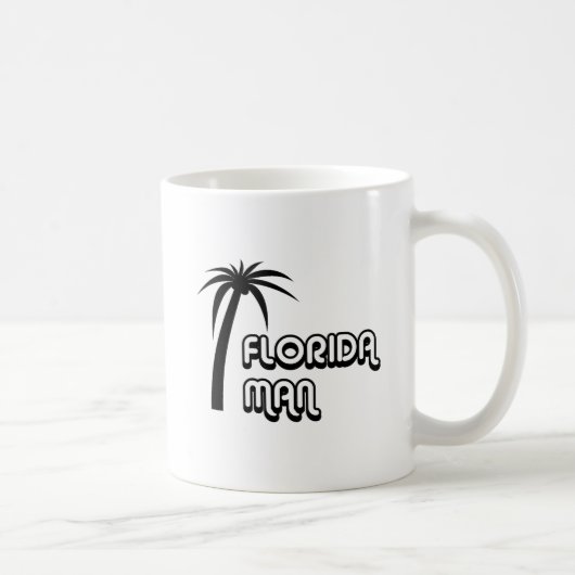 フロリダの人のおもしろいなミーム コーヒーマグカップ (右)