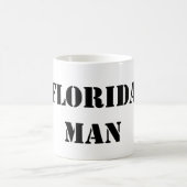 フロリダの人のマグ コーヒーマグカップ (中央)