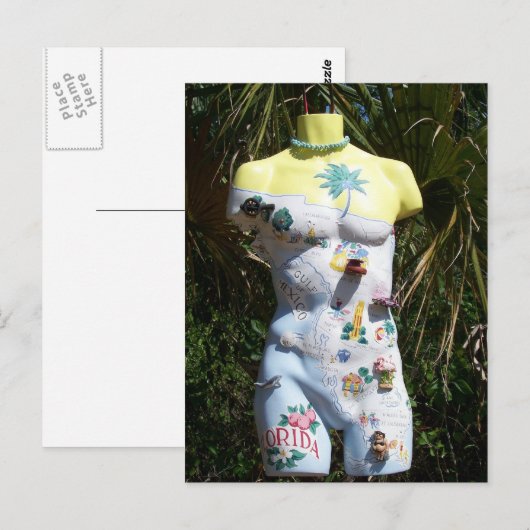 フロリダの人 ポストカード (正面/裏面)