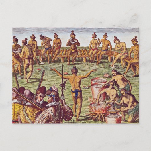 フロリダの住民がどのように決定を下したか ポストカード (正面)