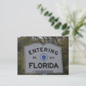 フロリダの入る印 ポストカード (スタンド正面)