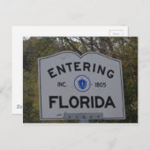 フロリダの入る印 ポストカード (正面/裏面)