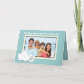 フロリダの写真のクリスマスカードからの挨拶 シーズンカード (正面)