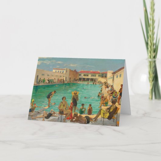 フロリダの冬 | サー・ジョン・レイヴリー カード (正面)