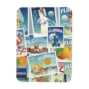 フロリダの切手 マグネット