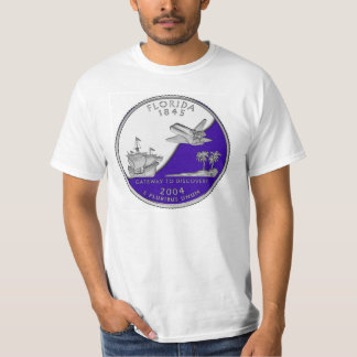 フロリダの四分の一Tシャツ Tシャツ
