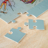 フロリダの地図16x20ジグソーパズル ジグソーパズル (側面)