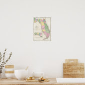 フロリダの地図2 ポスター (キッチン)