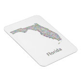 フロリダの地図 マグネット (右側)