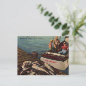 フロリダの塩水魚釣り ポストカード (スタンド正面)