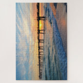 フロリダの夕日 ジグソーパズル (縦)