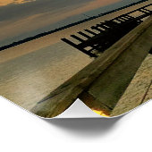 フロリダの夕日 ポスター (コーナー)