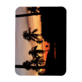 フロリダの夕日 マグネット (縦)