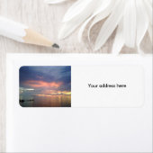 フロリダの夕日 ラベル (インサイチュ)