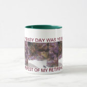 フロリダの容易な退職 マグカップ (中央)