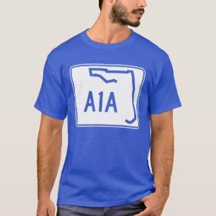 フロリダの州のルートA1A Tシャツ