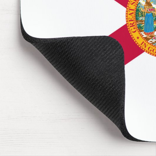 フロリダの州の旗のデザイン マウスパッド (コーナー)