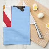 フロリダの州Birdorable キッチンタオル (四つ折り)