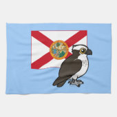 フロリダの州Birdorable キッチンタオル (横)