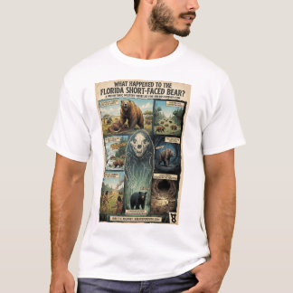 フロリダの巨大なショートフェイスドベアに何が起こったのか? Tシャツ