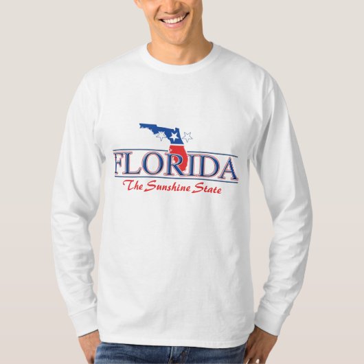フロリダの愛国心が強いTシャツ Tシャツ (正面)