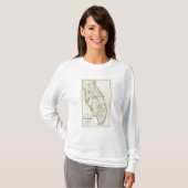 フロリダの戦争の座席の地図 Tシャツ (正面フル)