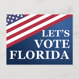 フロリダの投票者を出そう ポストカード