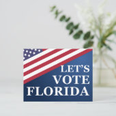 フロリダの投票者を出そう ポストカード (スタンド正面)