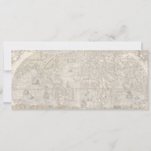 フロリダの搭乗券 招待状 (裏面)