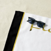 フロリダの旗 ビーチタオル (インサイチュ)