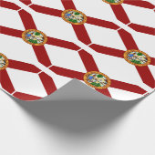 フロリダの旗 ラッピングペーパー (角)