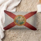 フロリダの旗 ランバークッション (ブランケット)