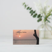 フロリダの日の出の名刺 名刺 (スタンド正面)