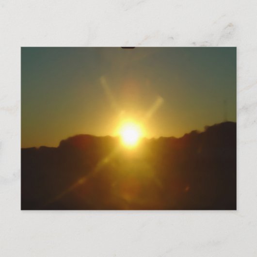 フロリダの日の出 ポストカード (正面)