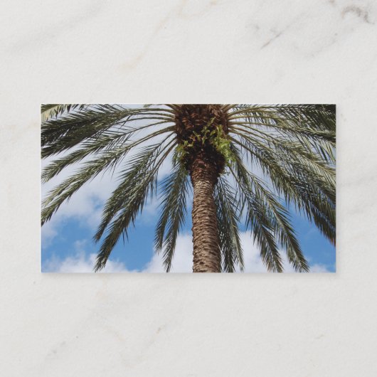 フロリダの日没の名刺 名刺 (裏面)