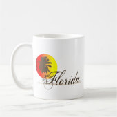 フロリダの日没 コーヒーマグカップ (左)