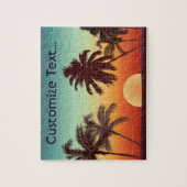 フロリダの日没 ジグソーパズル (縦)