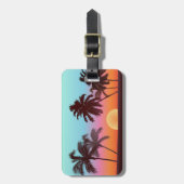 フロリダの日没 ラゲッジタグ (正面縦)