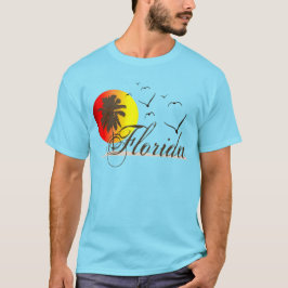 フロリダの明るい日没 Tシャツ