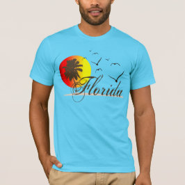 フロリダの明るい日没 Tシャツ